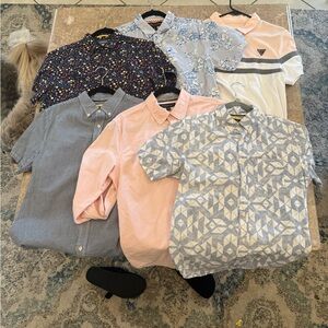 Multiple Brand Men’s Size Small Casual Collared Shirts